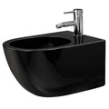 Závesný bidet REA CARLO Mini - lesklá čierna  1