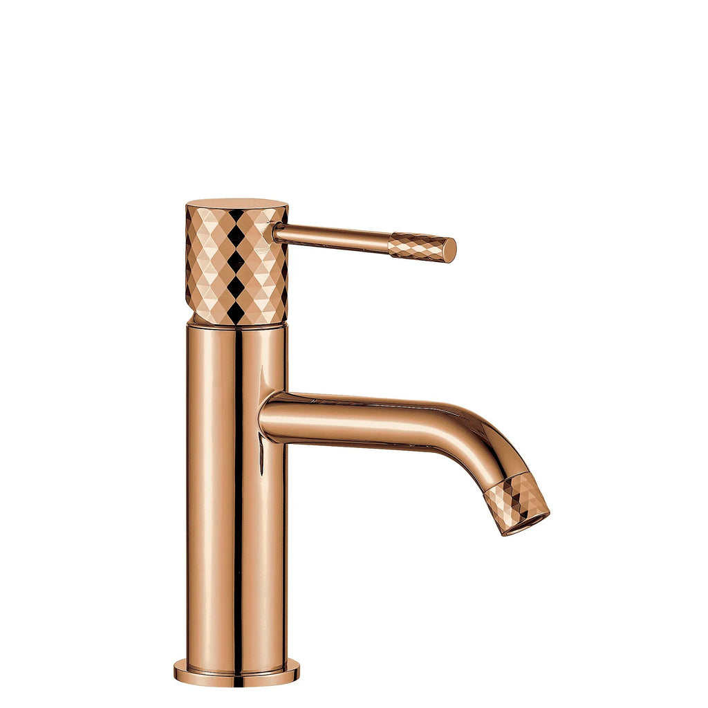 Rea Lungo Diamond umývadlová batéria Copper Low  1