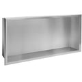 bathroom shelf 30x60 steel brush  1