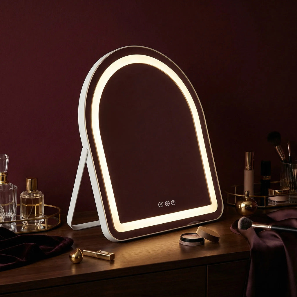 Zrkadlo LED GLAM White 40x45cm  1