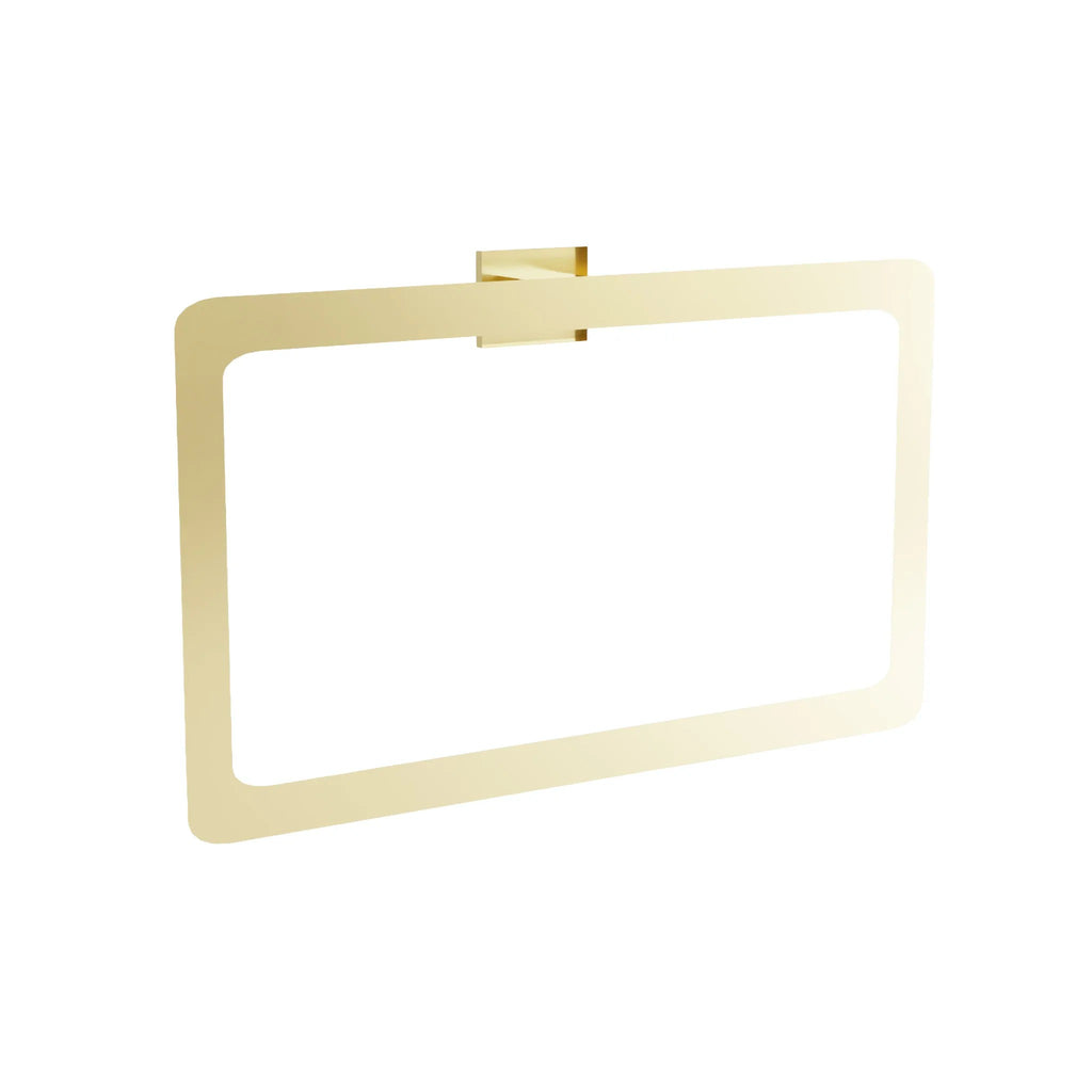 Kúpeľňový vešiak Ring 210 OSTE BRUSH GOLD  1