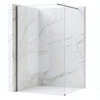 Sprchová zástena Rea Flexi Transparent / Titan 80  1