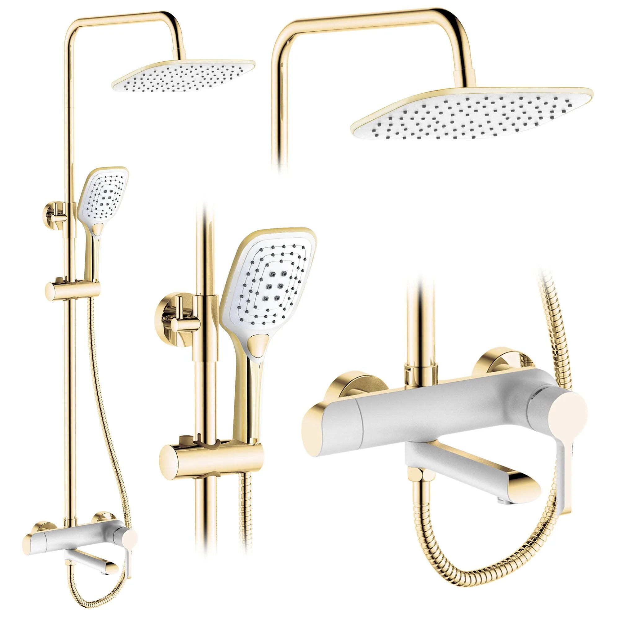 Sprchový set REA MELIA WHITE GOLD  1