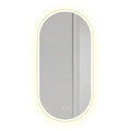 Zrkadlo LED OVL 50x100cm Gold  1