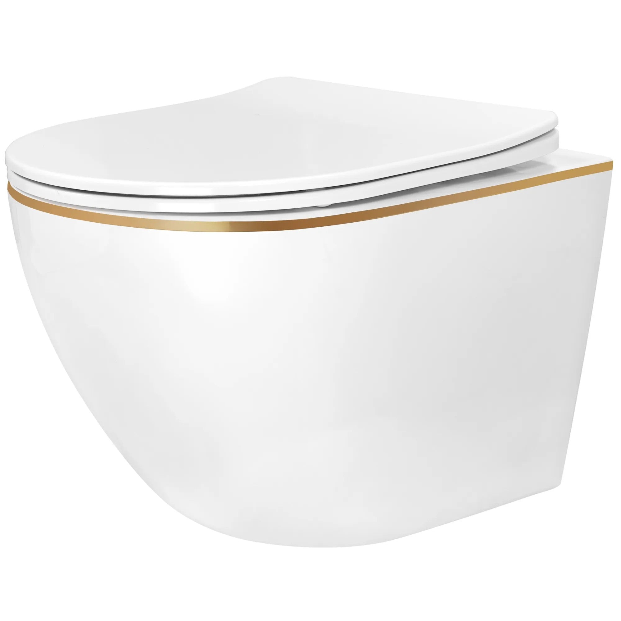 Závesné WC Rea Carlo Mini Tornado NFQ GOLD EDGE  1