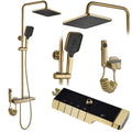 Sprchový set s termostatom REA ROB Gold Brush  1
