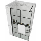 Shower screen Rea Bler-1 70 + shelf and hanger EVO  1