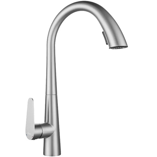 Kuchynská batéria REA Ross BRUSH NICKEL INOX  1