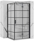 Sprchová kabína Rea Molier Black 110x90  1
