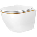 Závesné WC Rea Carlo Mini Tornado NF GOLD EDGE  1