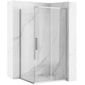 Sprchová kabína Rapid Slide Chrom Dvere: 120 Stena: 80 1