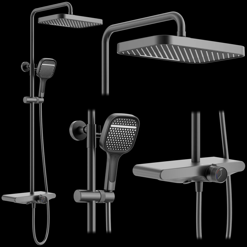 Sprchový set REA Bari Titanium  1