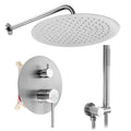 Podomietková sprchová súprava Rea Foss Clif Nickel Brush + BOX  1