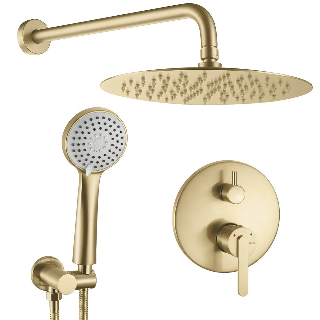 Podomietková sprchová súprava Rea Ontario Brush Gold + BOX  1