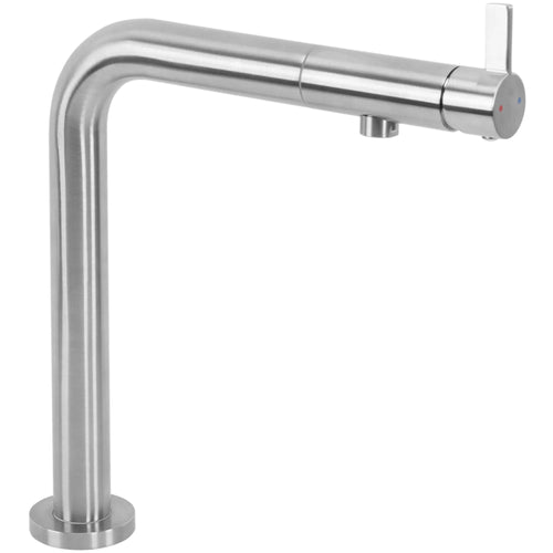 Kuchynská batéria REA COLE BRUSH NICKEL  1