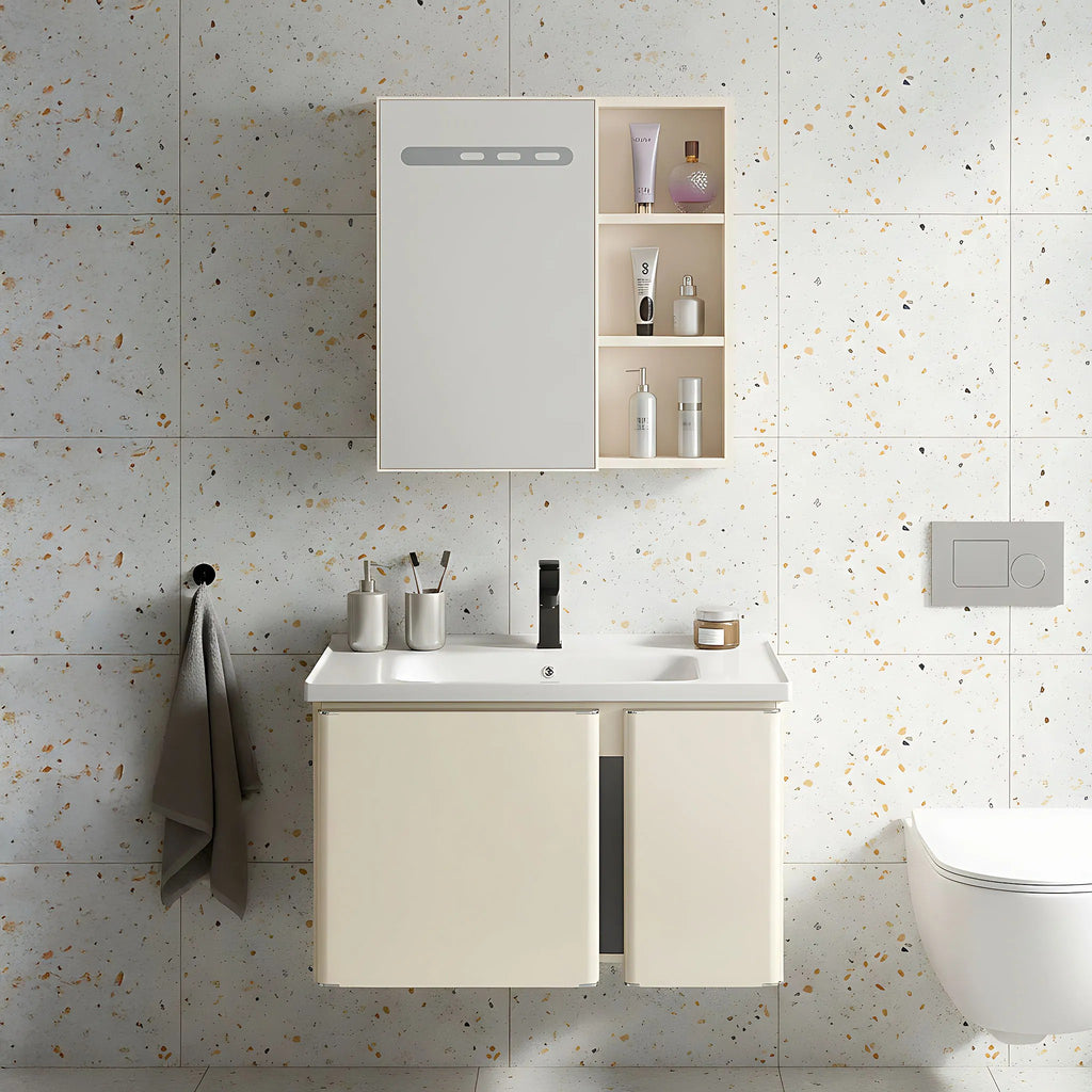 Súprava kúpeľňového nábytku s umývadlom Tula 60cm Beige  1