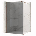 Sprchová zástena Rea Flexi Grey / Brush Copper 140  1
