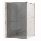 Sprchová zástena Rea Flexi Grey / Brush Copper 140  1