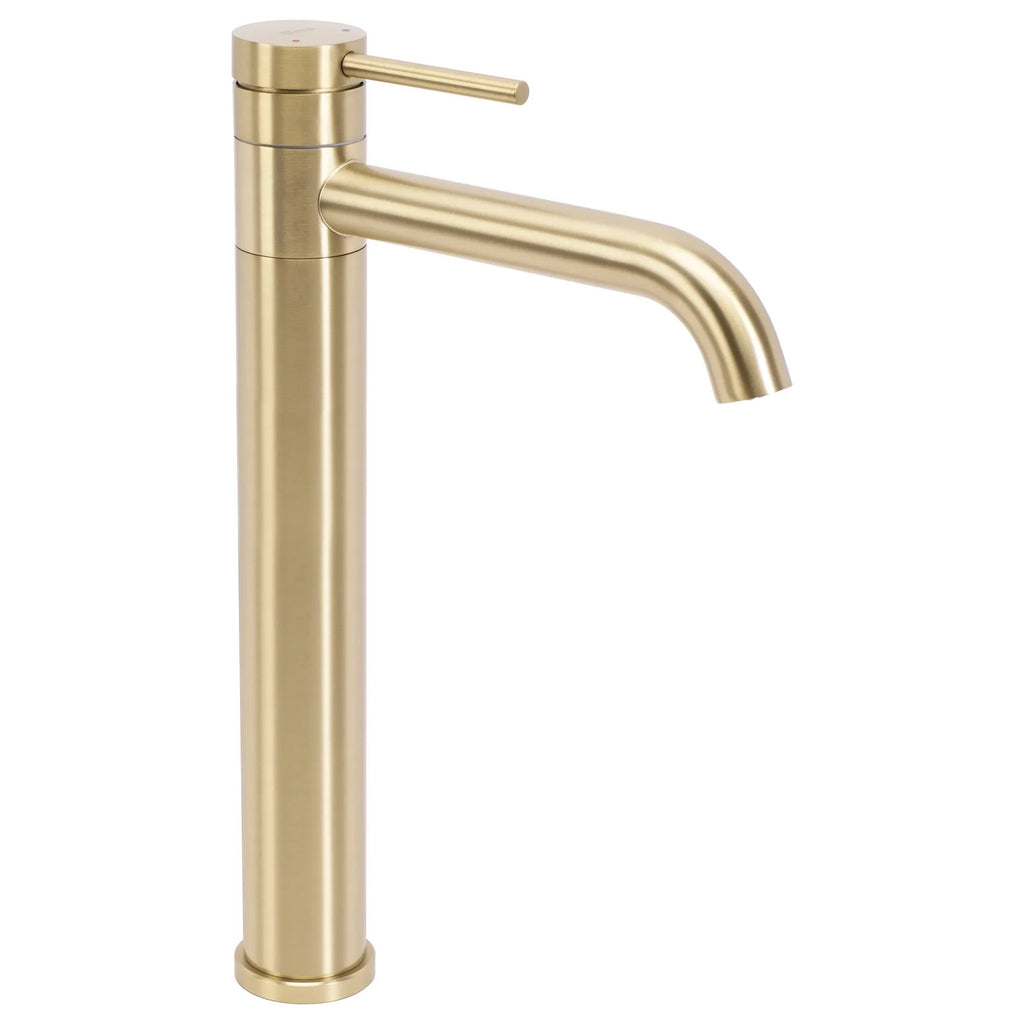 REA LUNGIS Kúpeľňová batéria Brush Gold Super High  1