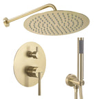 Podomietková sprchová súprava Rea Argon Gold Brush   + BOX  1