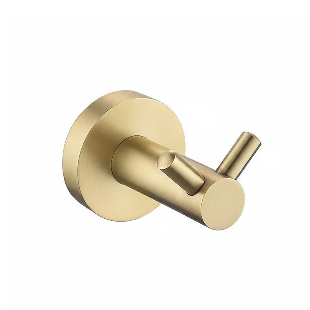 Kúpeľňový vešiak 5605 Leo Brush Gold  1