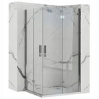 Sprchová kabína Rea Molier Chrome Double 80x80  1