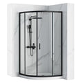 Sprchová kabína REA Look Black 80x80 Bez sprchovej vaničky 1