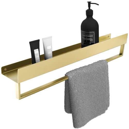Kúpeľňová polica SF01 60cm gold brush  1