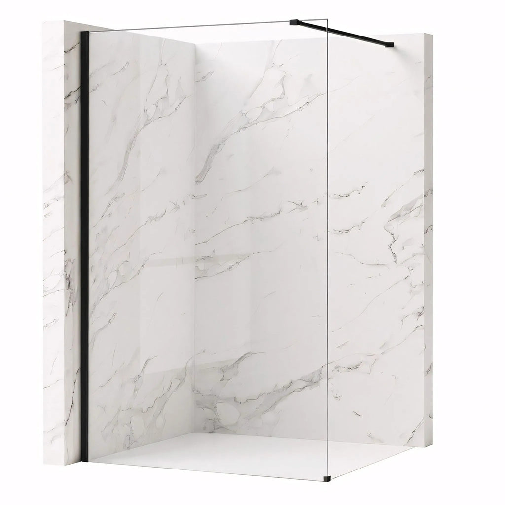 Sprchová zástena Rea Flexi Transparent / Black 70  1