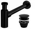 Umývadlový sifón Klik-Klak Universal Rea Black Matt  1