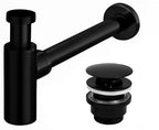 Umývadlový sifón Klik-Klak Universal Rea Black Matt  1