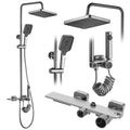 Sprchový set REA HELIX  Nickel Brush INOX  1