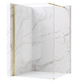 Sprchová zástena Rea Flexi Transparent / Gold 140  1