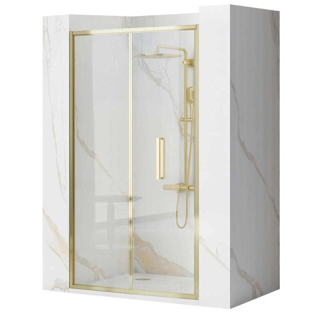 Sprchové dvere REA Rapid Fold 100 Gold  1