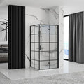 Sprchová kabína Rea Molier Black Double 90x110  1