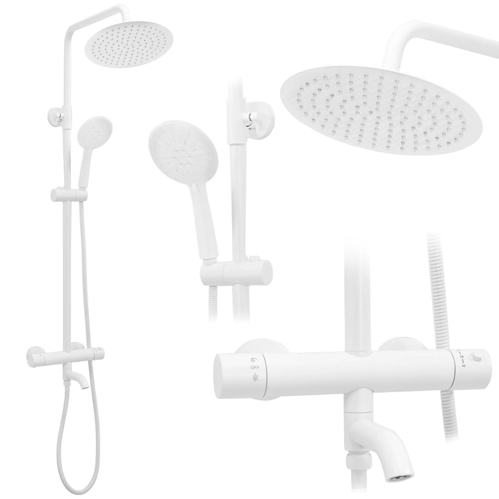 Termostatická sprchová sada Lungo White Matt  1