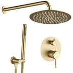 Podomietková sprchová súprava Rea Lungo Grip Gold Brush   + BOX  1