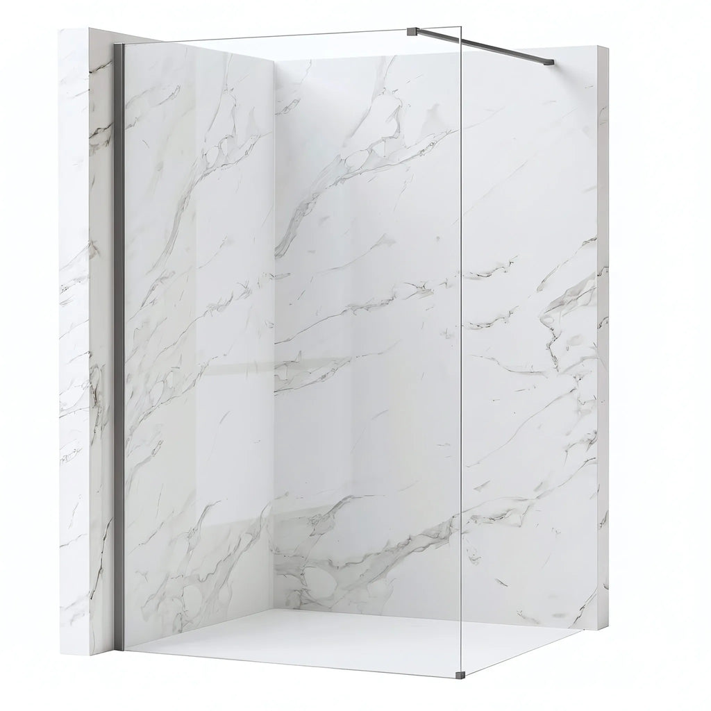 Sprchová zástena Rea Flexi Transparent / Titan 70  1