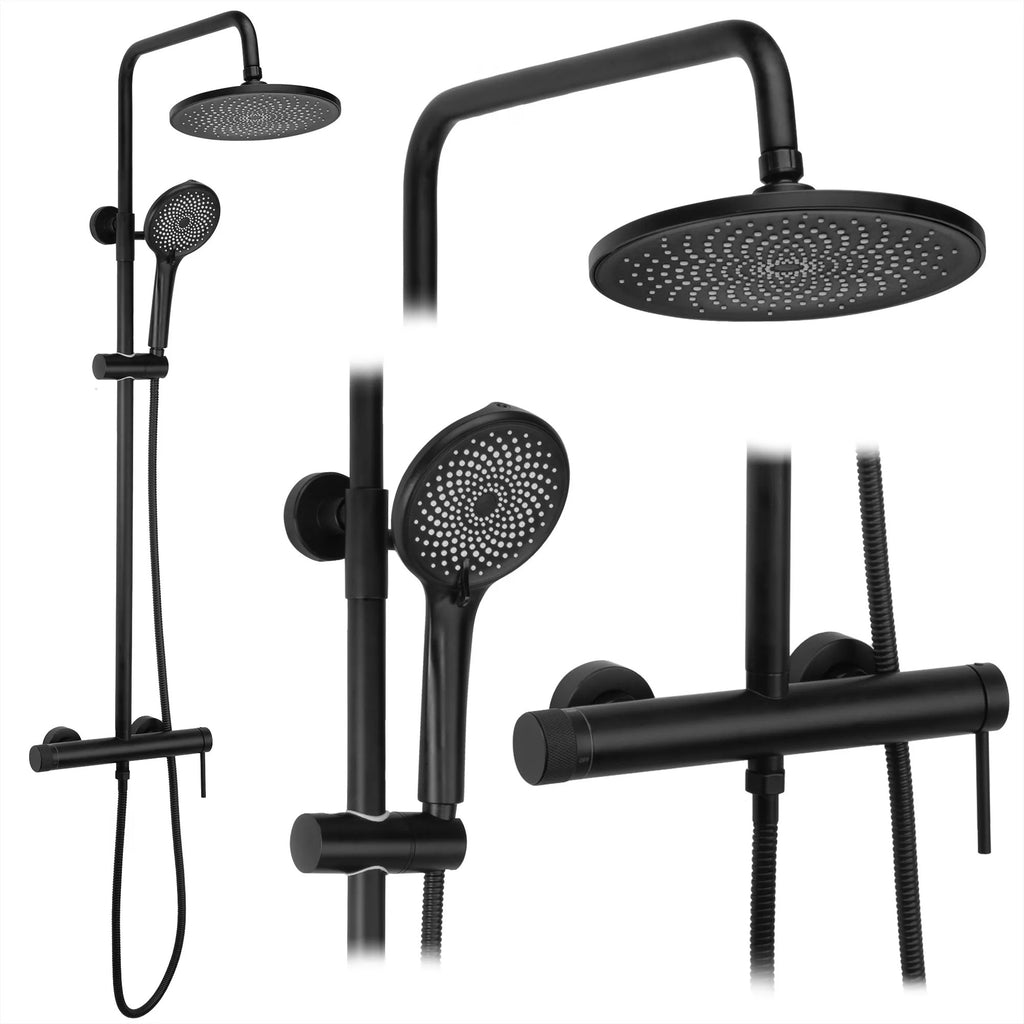 Sprchový set Rea Foss Clif Black  1