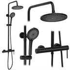 Sprchový set Rea Foss Clif Black  1