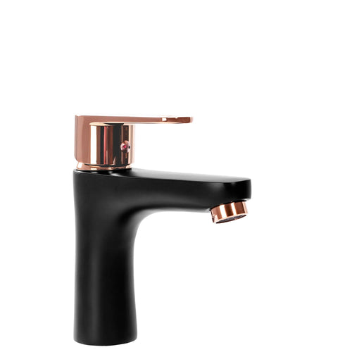 Kúpeľňová batéria REA MILD Black Rose-Gold Low  1