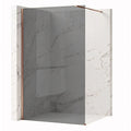 Sprchová zástena Rea Flexi Grey / Brush Copper 120  1