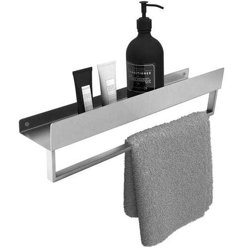 Kúpeľňová polica SF01 45cm steel brush  1