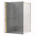 Sprchová zástena Rea Flexi Grey / Gold 140  1