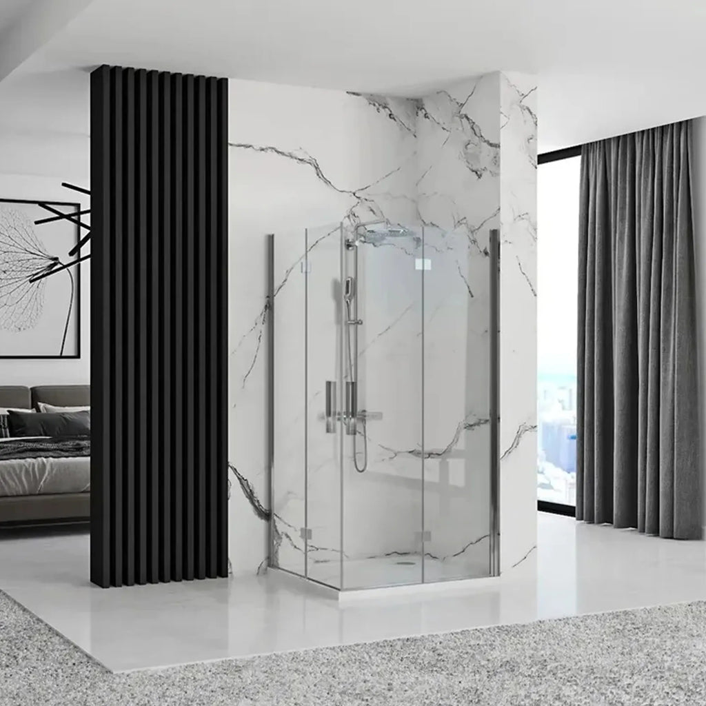 Sprchová kabína Rea Molier Chrome Double 90x90  1
