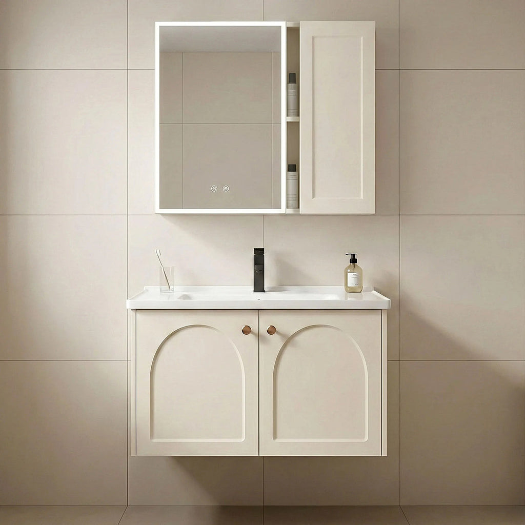 Súprava kúpeľňového nábytku s umývadlom Denver 60cm Creme  1