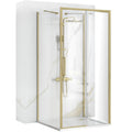 Sprchová kabína REA Rapid Slide  Brush Gold Dvere: 160 Stena: 90 1