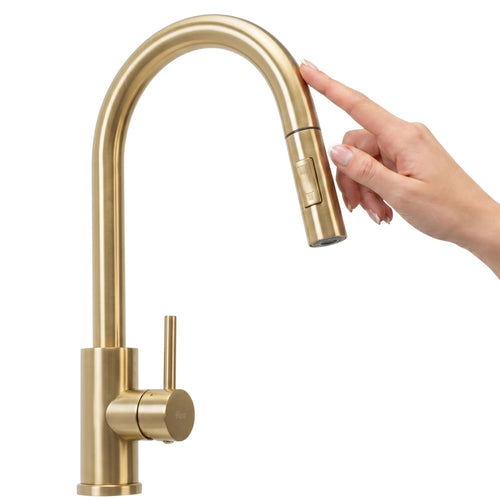 Kuchynská batéria Rea Fresh Touch Brush Gold  1