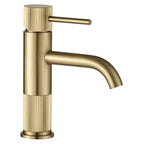Kúpeľňová batéria Rea Lungo Stripe Brush Gold Low  1