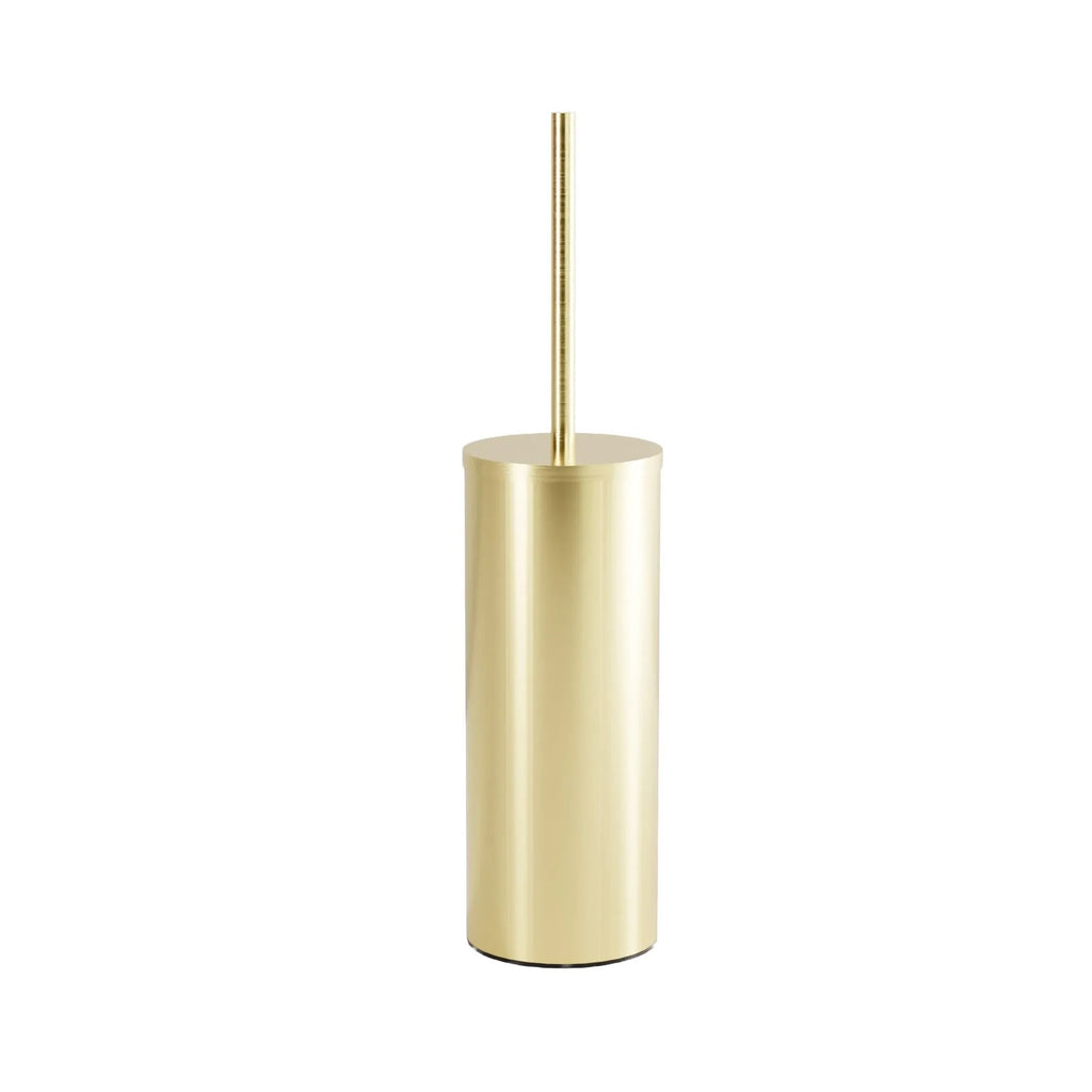 Kovový stojan na WC s kefou B106 BRUSH GOLD  1